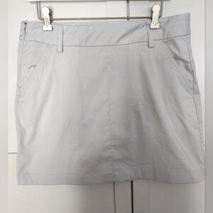 Puma Sz 10  Gray Skort Golf Tennis Walking Sports Volleyball Pickleball Pockets